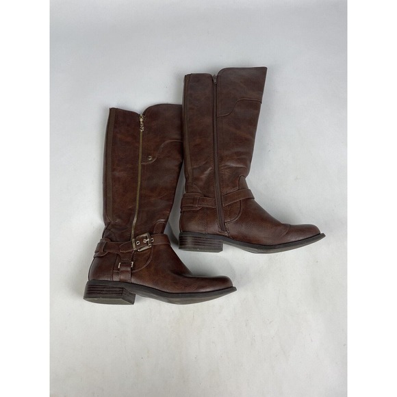 G by Guess Shoes - G By Guess Knee High Riding Boots Women's 8 1/2 M Brown Free Shipping Great Cond